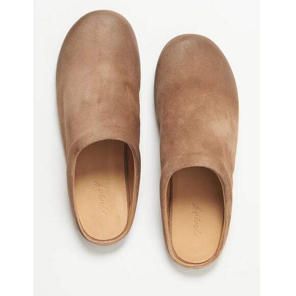 Marsèll Marsell Italy Suede Girella Sabot Hazelnut Tan Nocciola 36 Mules Slides - Picture 3 of 16